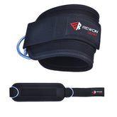 Verstellbare Knöchelbandagen für Kabelzugtraining, gepolsterte Leg Raise Ankle Straps, ideal für Beinübungen und Fitnesszubehör.
